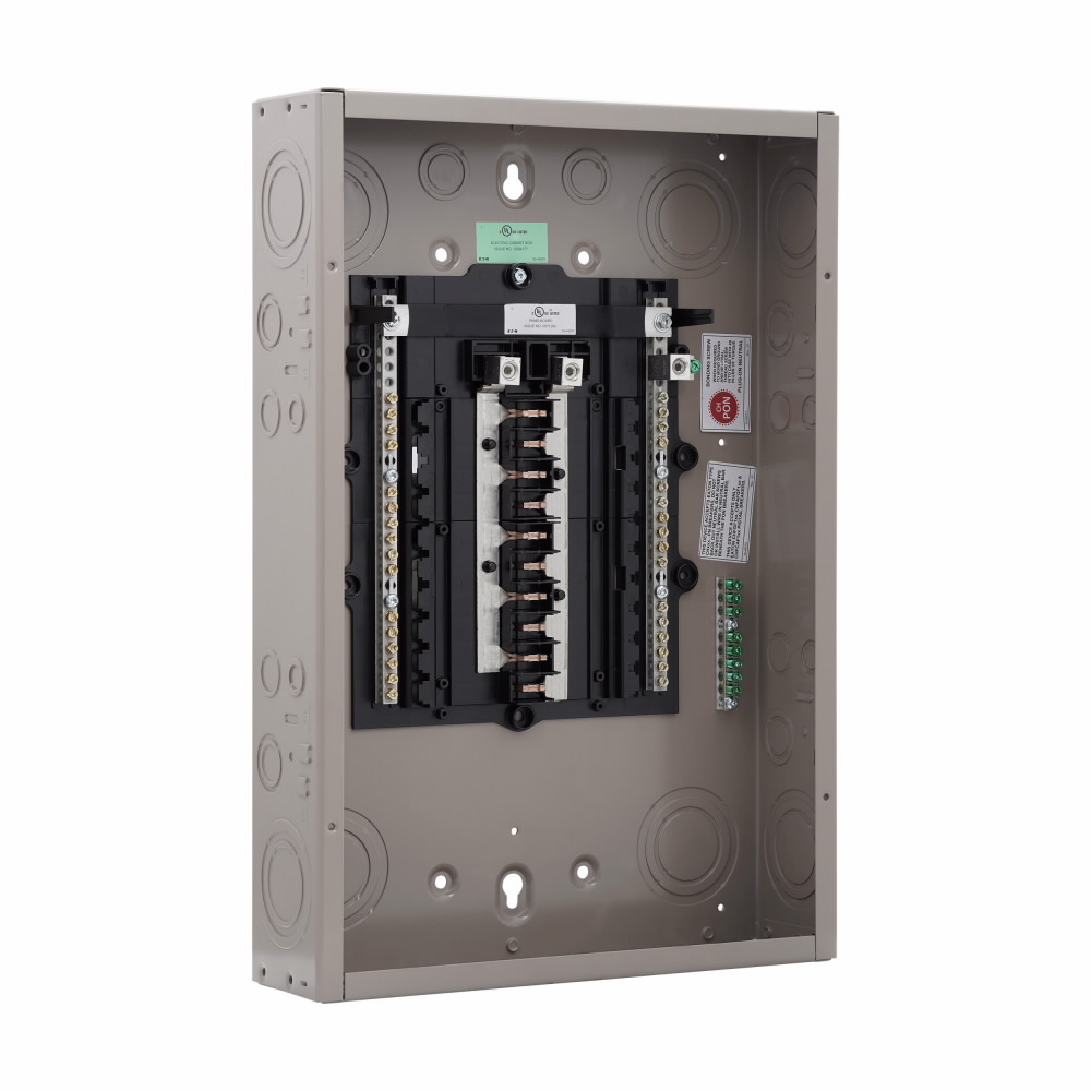 CHP22N125X2 1-Phase Convertible Loadcenter, 120/240 V AC, 10 kA Interrupt