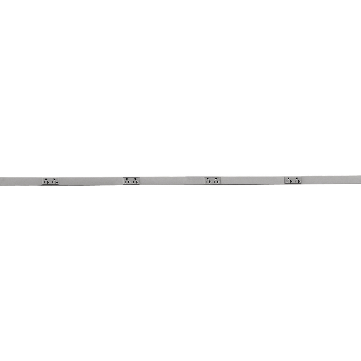 HBL24GBA618GY Fully Insulated Pre-Wired Standard Metallic Raceway, 6 ft L x 1-1/2 in W x 1 in H, Steel