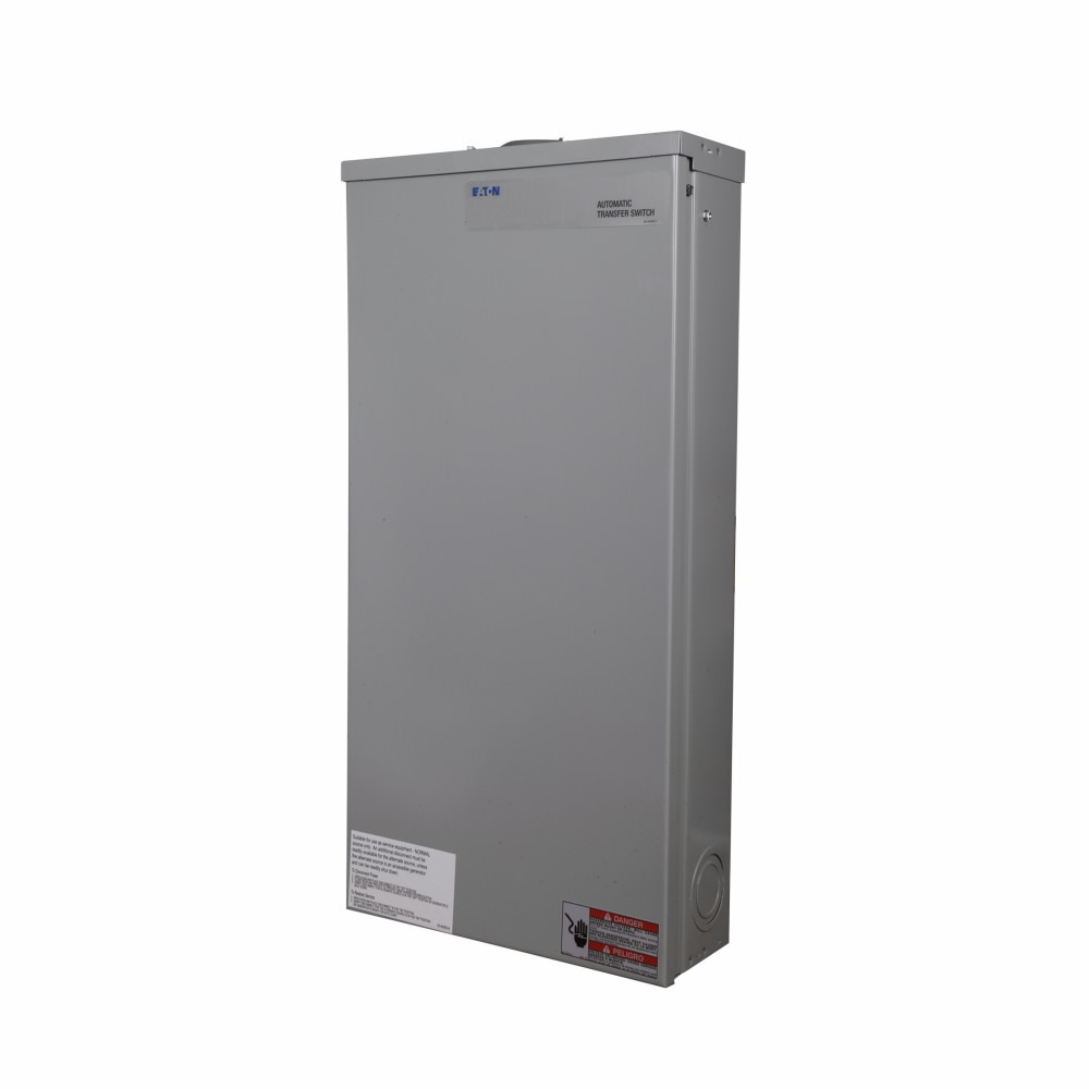 EGSX200NSEA Standard Automatic Transfer Switch, 120/240 V AC, 200 A, 16/20/22 kW Power Rating, 1 Phases, NEMA 3R Enclosure