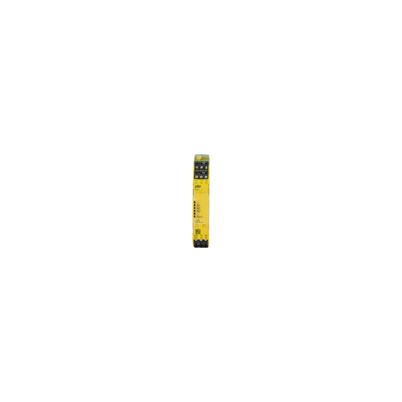 PNOZsigma Contact Expansion, 4 N/O, 1 N/C, UB 24 VDC, 17.5 mm, Plug-in Screw Terminals, Contact Block for Contact Expansion in Connection with Safety-Related Control Components