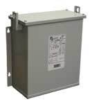 C3F002KDS Fortress Commercial Potted Distribution Transformer, 480 VAC Primary, 240 Delta V AC Secondary, 2 kVA Power Rating, 60 Hz, 3 Phase