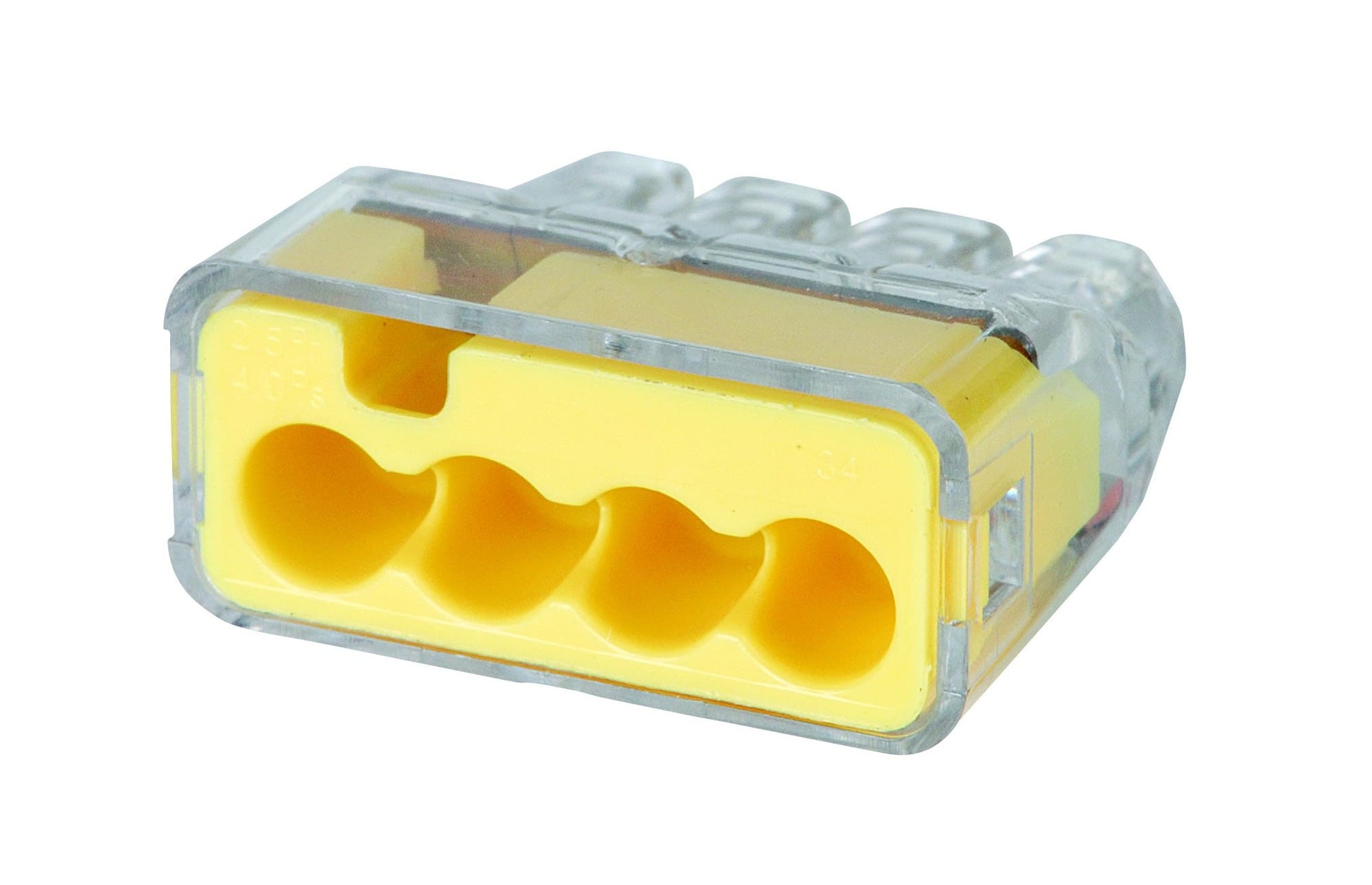 30-1034 In-Sure Push-In Wire Connector, 20 to 12 AWG, 18 to 12 AWG, 18 to 14 AWG Solid/Stranded/Tin-Bonded Wire, Nylon/Polycarbonate