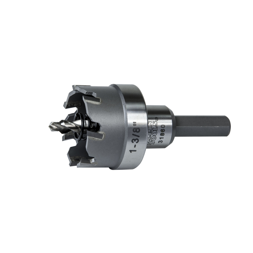 31860 Hole Cutter, 1-3/8 in Dia Cutter, Steel
