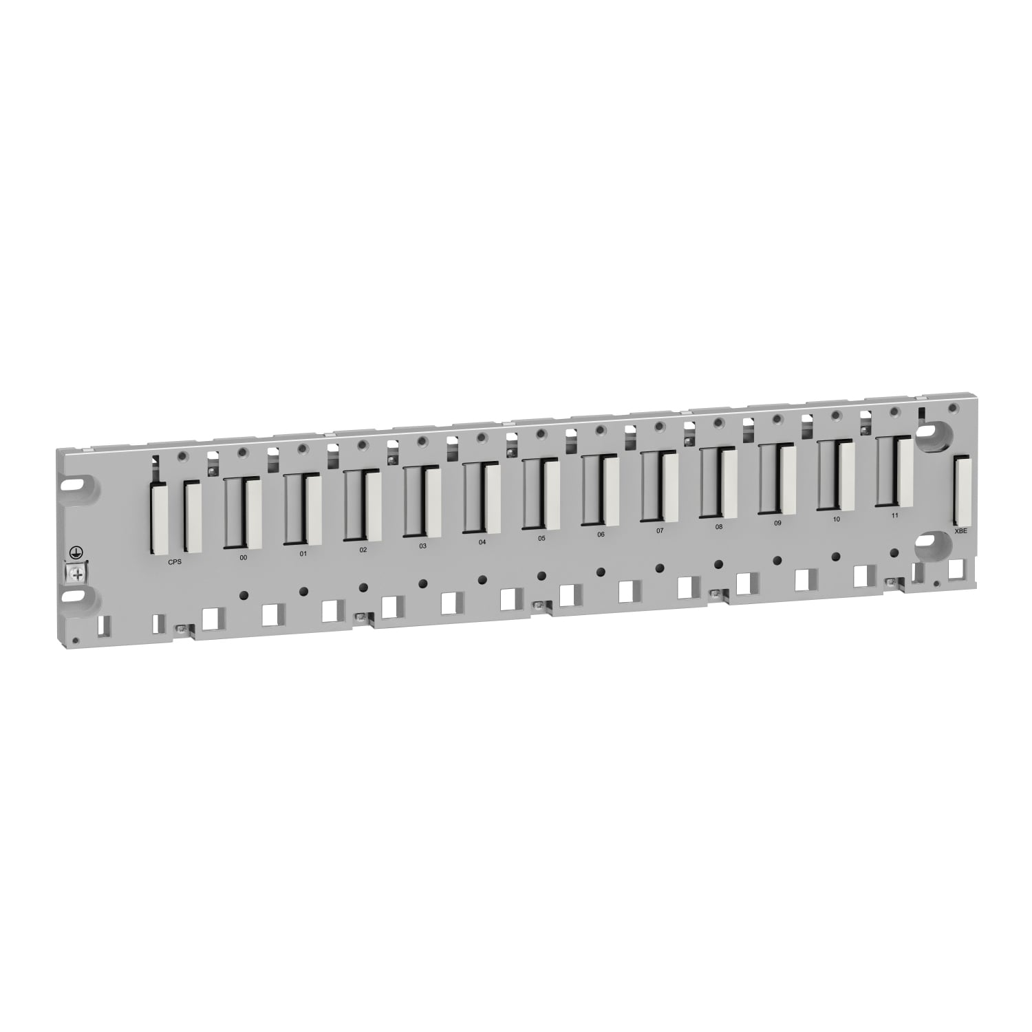 BMXXBP1200 Modicon 12-Slot Rack Backplane, For Use With BMXCPS Power Supply, I/O Module, Specific Application Module, BMEP58 Processor and Modicon M340 Automation Platform