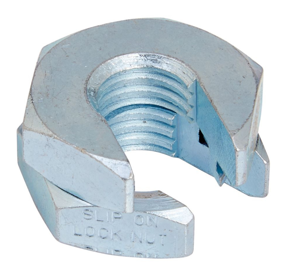 SLN12ZN Locknut, 1/2-13 Thread, Steel