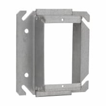 TP520 Thepitt 1-Device Raised Surface Tile Wall Box Cover, 4 in Dia, 4 in L x 4 in W x 4 in D, Steel