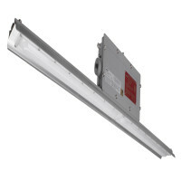XPL1B080U50GR Proteus Non-Dimmable Linear Luminaire,) LED Lamp, 80 W Fixture, 100 to 240/277 V AC, Polyester Powder Coated Housing