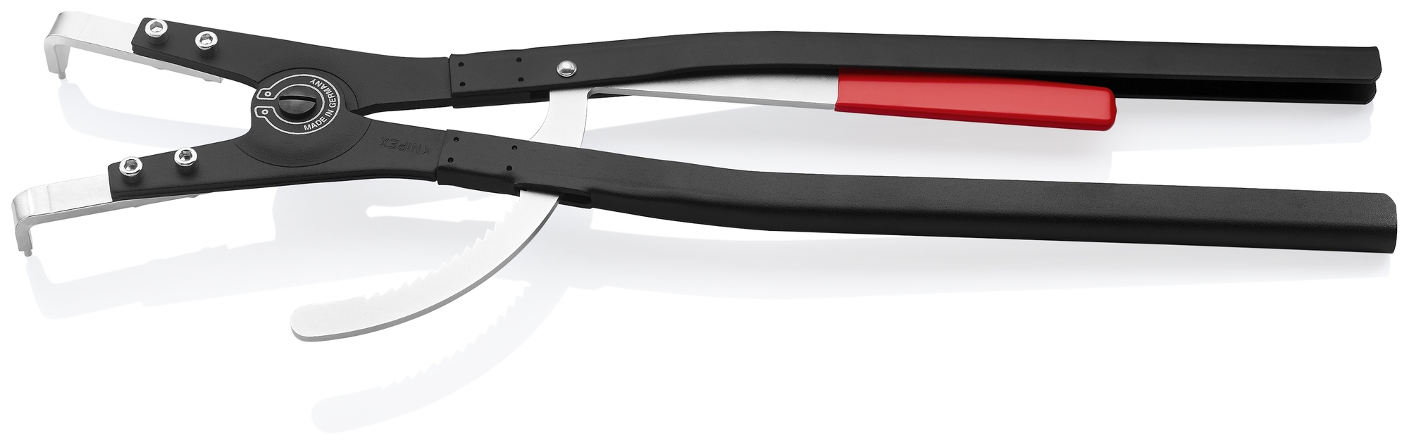 External 90° Angled Snap Ring Pliers-Large, 22 1/2 in., Bare handles, 9/64 in. Tips