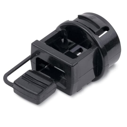 3300 Steel City Non-Metallic Cable Connector, 1/2 in Trade, 0.125 to 0.3 in Cable Openings, Thermoplastic