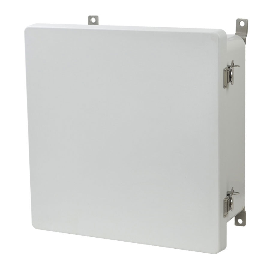 12X12X6 ENCLOSURE TWIST LATCH HINGED CVR