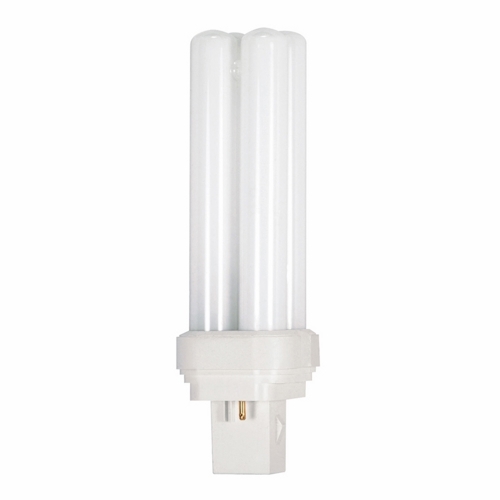 S6023 Double Twin Quad Tube Compact Fluorescent Lamp, 28 W, GX32d-3 Lamp, T5 Shape, 1600 Lumens Initial
