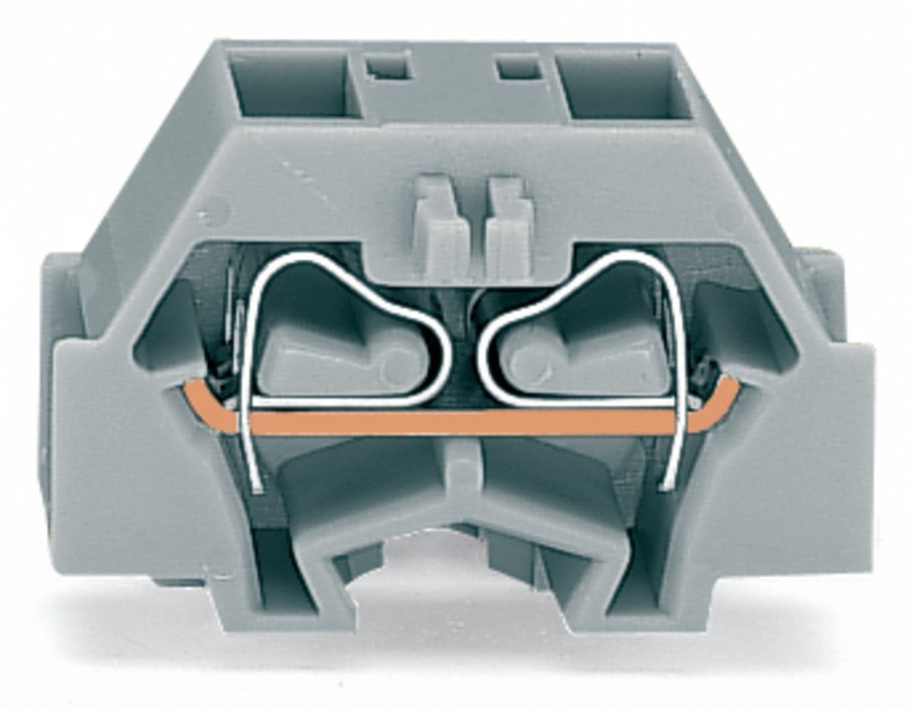 260-331 Operating Tool Conductor Terminal Block, 400 V, 18 A, 28 to 16 AWG Wire, 1 Poles, Surface Mount