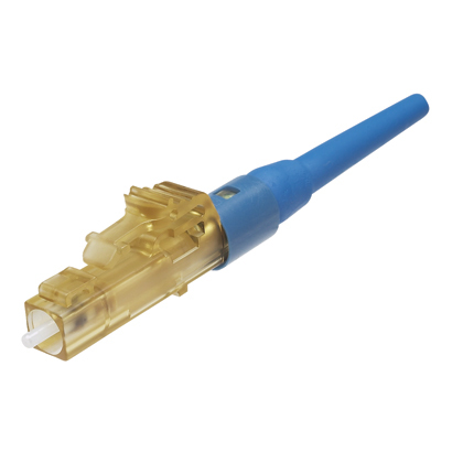 OptiCam LC Simplex Connector, OS1/OS2, Blue