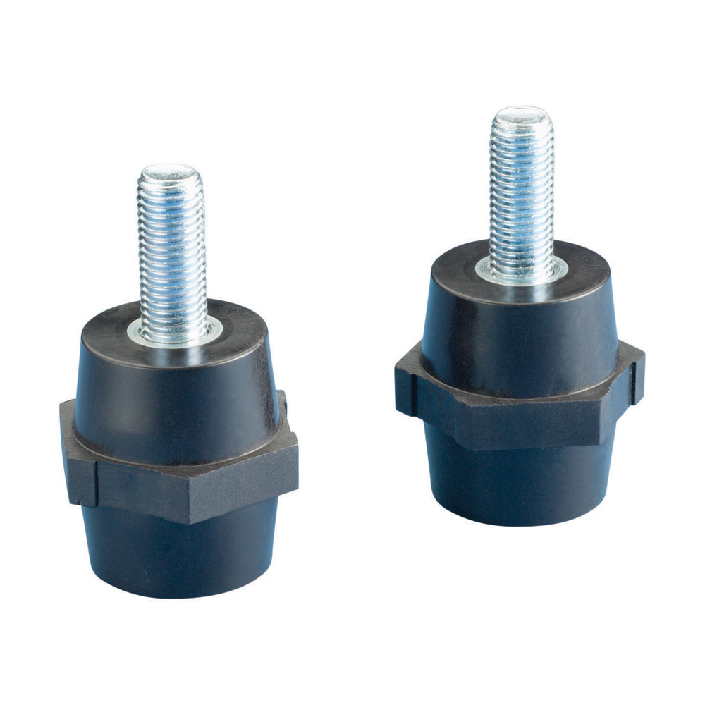 ISOTP50F8M8 ERI4 ISO-TP Low Voltage Insulator, 1000 V AC/1500 V DC, Polyamide/Steel