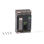 Automatic switch, PowerPacT P, 800A, 3 pole, 600VAC, 25kA, lugs, magnetic, 80%