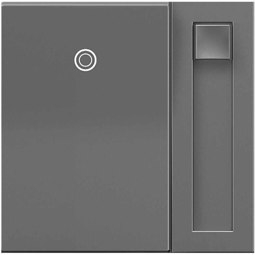 ADPD4FBL3P2M4 Adorne Paddle 2-Wire 3-Way Dimmer Switch, 10 V, 1 Poles, Magnesium