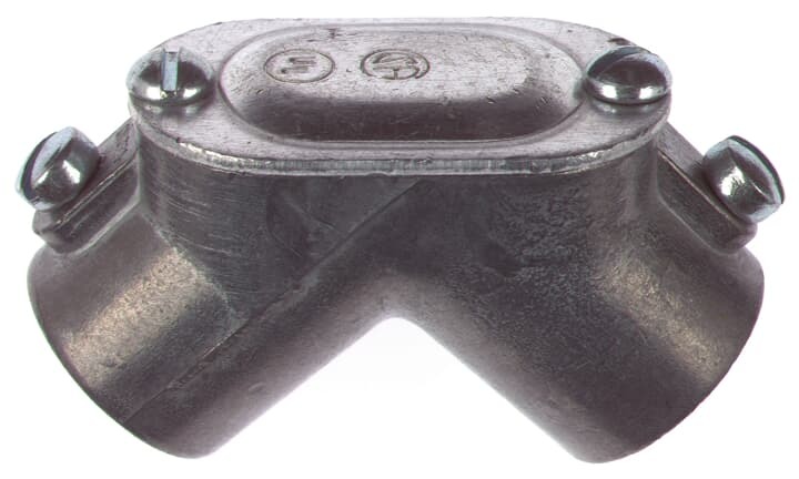 TL204 Steel City Thinwall Pulling Elbow, 1-1/4 in Trade, Die Cast Zinc