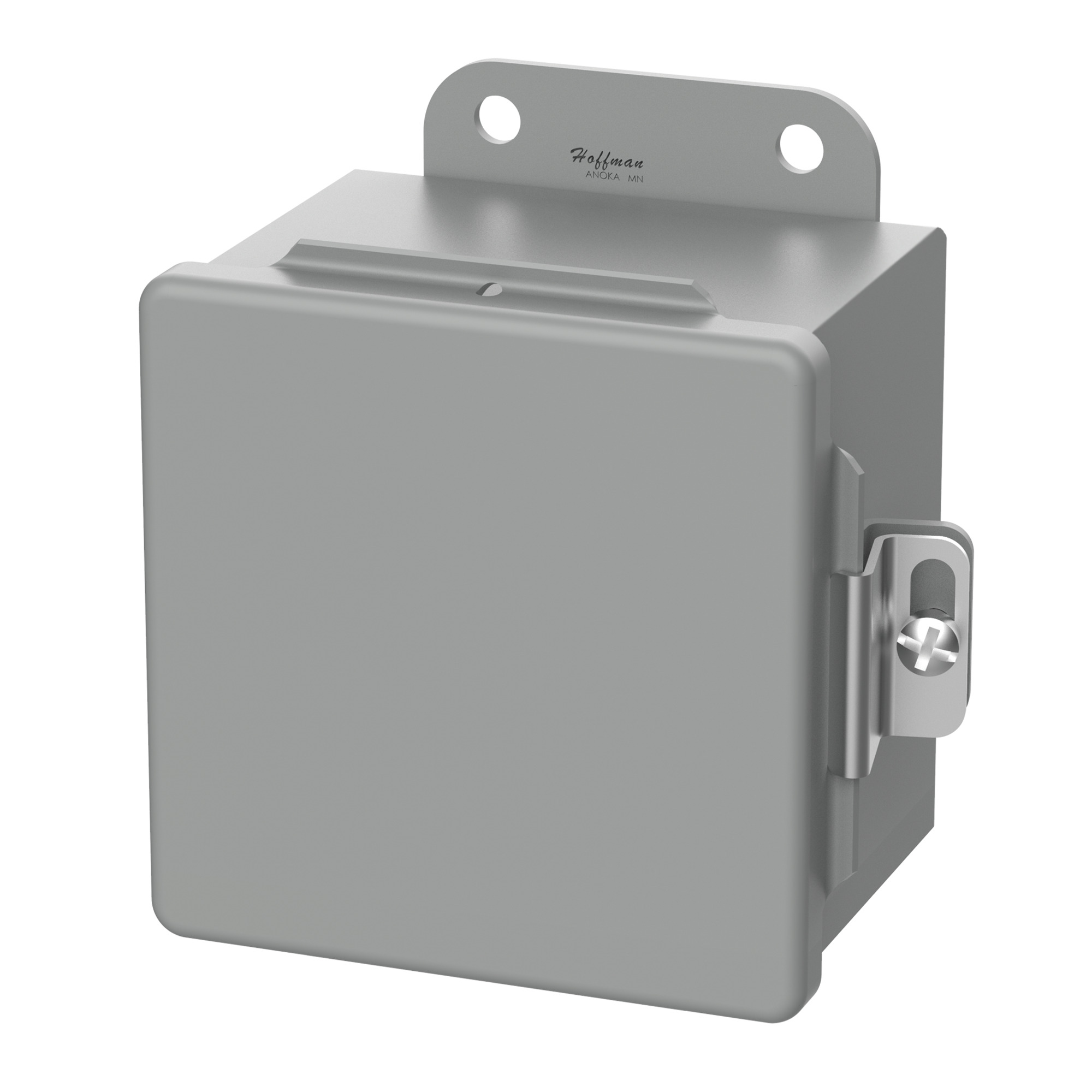 A10086CH Junction Box, 10 in H x 8 in W x 6 in D, Continuous Hinged/Screw Clamp Cover, NEMA 12/13/IP65 NEMA Rating, Steel