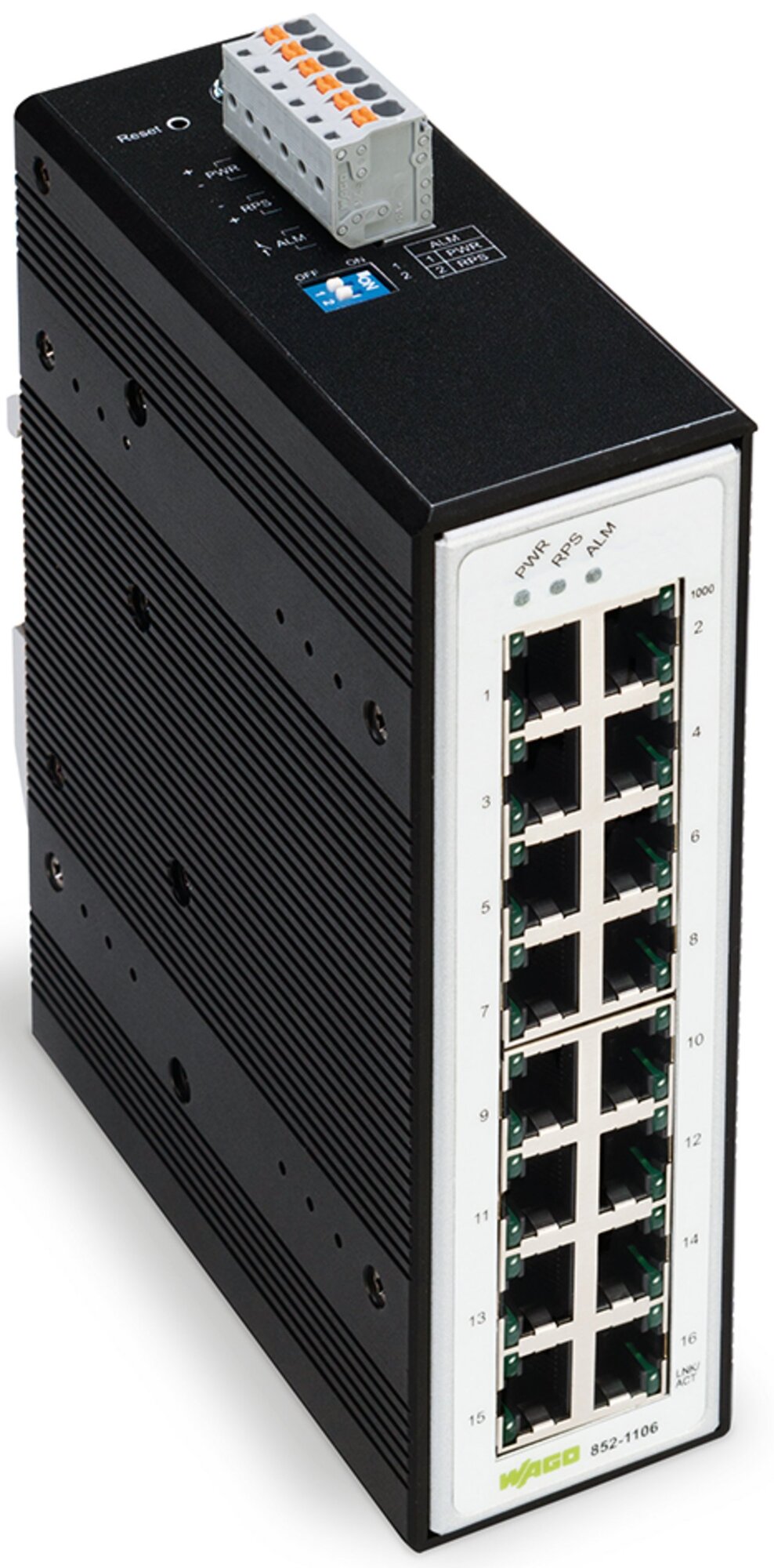 852-1106 852, Ethernet Network, 1000Base-T Interface, (16) Ports