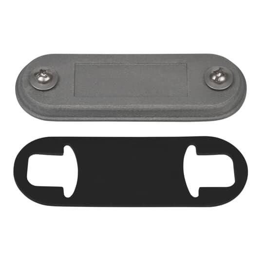 670FSA T&B Metallic Replacement Enclosure Cover, 2 in Hub, For Use With Form 7 Conduit Body, Sand Cast Aluminum