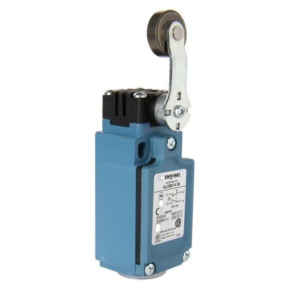 GLDB01A2A MICRO SWITCH General Purpose Limit Switch, 600 VAC/250 VDC, 10 A, Side Rotary Actuator, 1CO SPDT Contact, 1 Poles