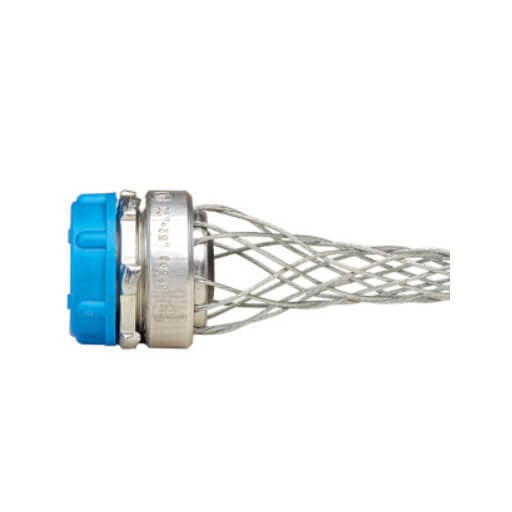 L7504-100 77 Series Dust Tight Strain Relief Cord Grip, 0.52 to 0.73 in Cable Openings, Galvanized Wire