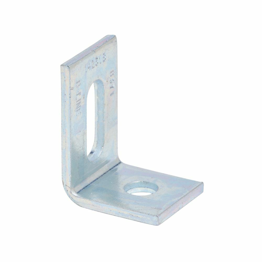 B371ZN 90 deg Adjustable Corner Angle, 2 Holes, 2 in L x 2-5/8 in W x 7/32 in THK, Steel
