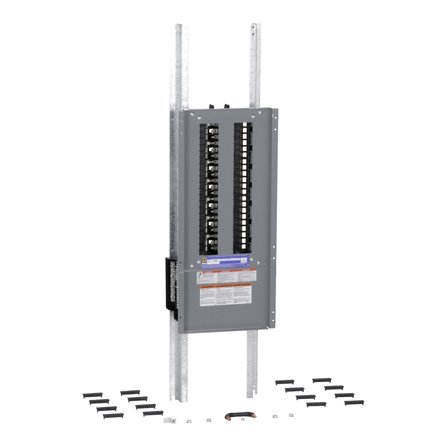 NQ442L6C NQ Series 3-Phase Panelboard Interior, 240 V AC/48 V DC, 600 A, 42 Spaces, 100000 A SCCR