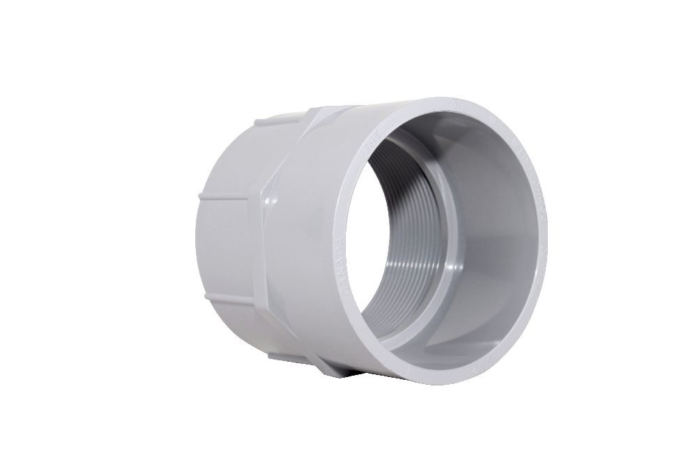 078078 Female 19 Conduit Adapter, 3-1/2 in, PVC