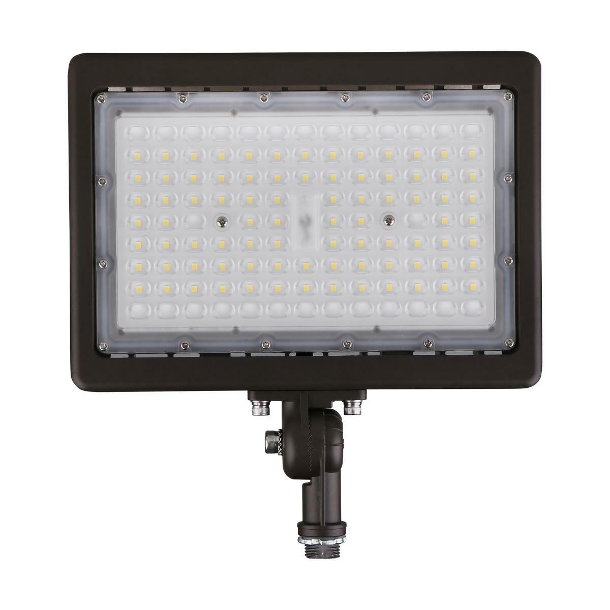 65-615 Nuvo LED Flood Light, LED Lamp, 70 W Fixture, 120 to 277 V AC, Bronze Housing