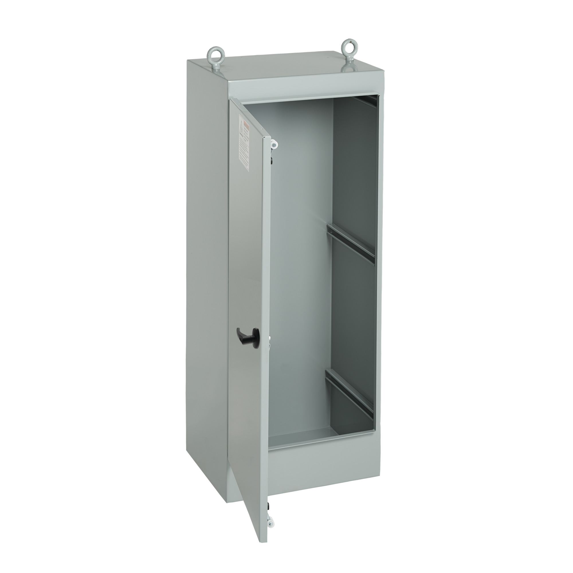 A723624FS A30 1-Door Single Access Enclosure, 72.06 in L x 36.06 in W x 24.06 in D, NEMA 12/IP55 NEMA Rating, Steel