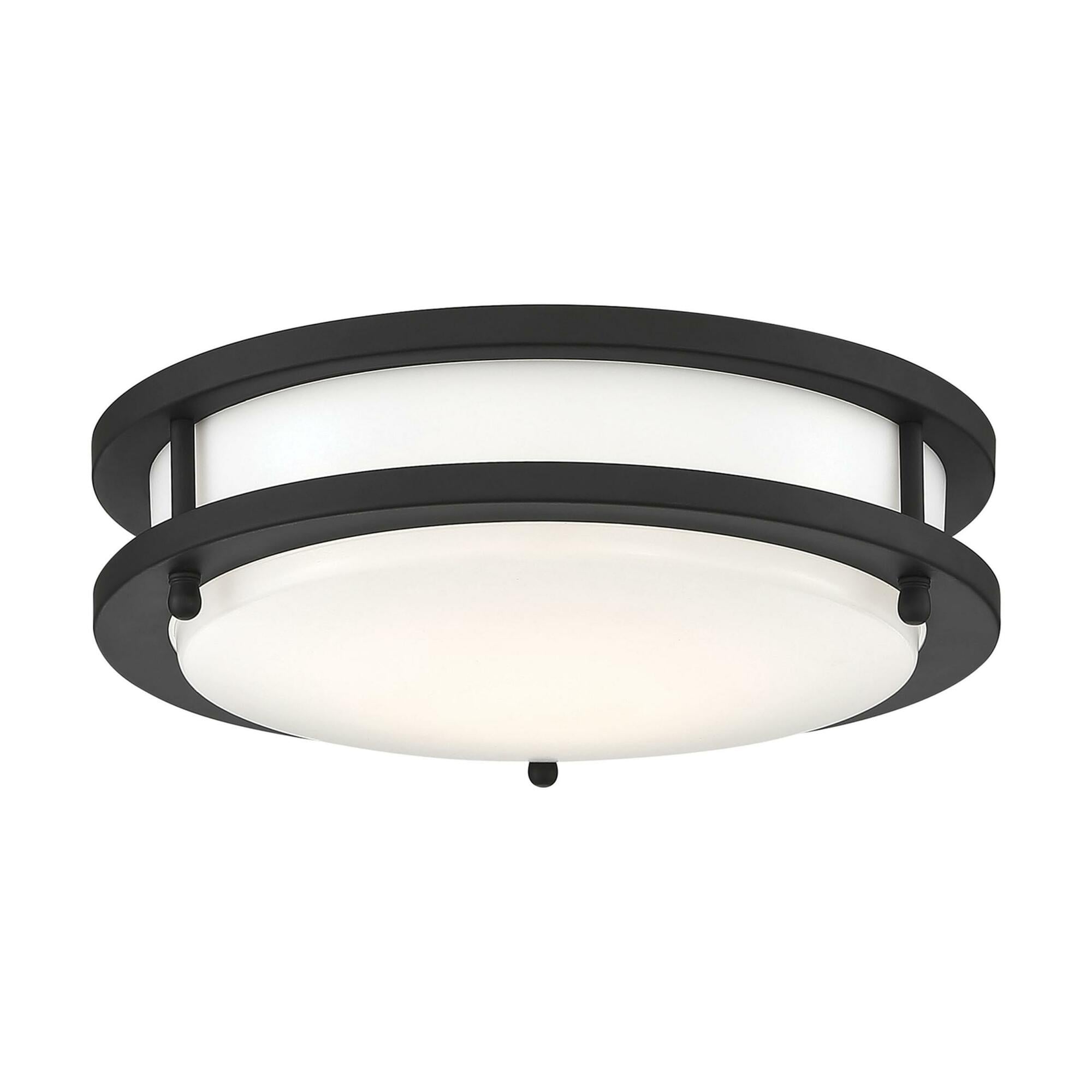 62-1735 Nuvo Flush Mount, 120 V, Matte Black Housing
