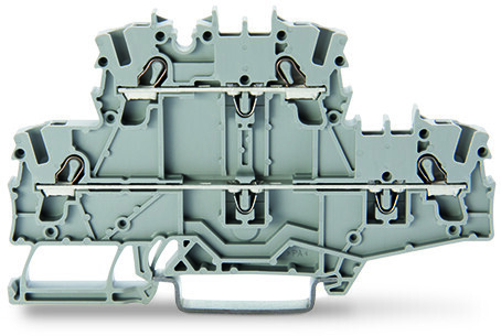 2002-2701 2002 Double-Deck Terminal Block, 2.03 in L x 0.20 in W x 3.64 in H, Polyamide