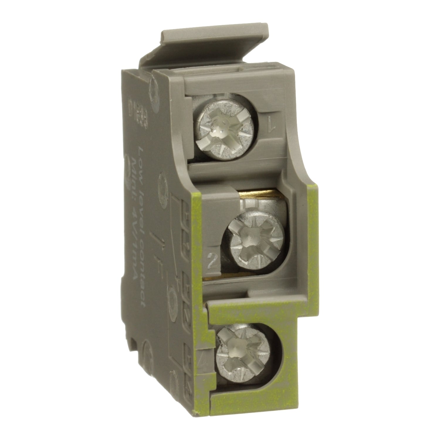 S29452 PowerPact MasterPact Circuit Breaker Auxiliary Switch, 24 V AC/DC, 1 mA, For Use With 1 to 3-Pole H, J, M, P, R, L Frame Circuit Breaker