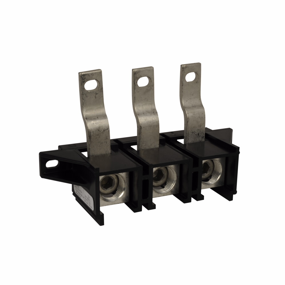 3BRL225 3-Phase Main Lug Kit With Neon Indicating Light, 2/0 AWG to 300 kcmil Al/Cu, Panel Mount, For Use With Type BR, BD 1/2/3-Pole Circuit Breaker and Convertible Loadcenter