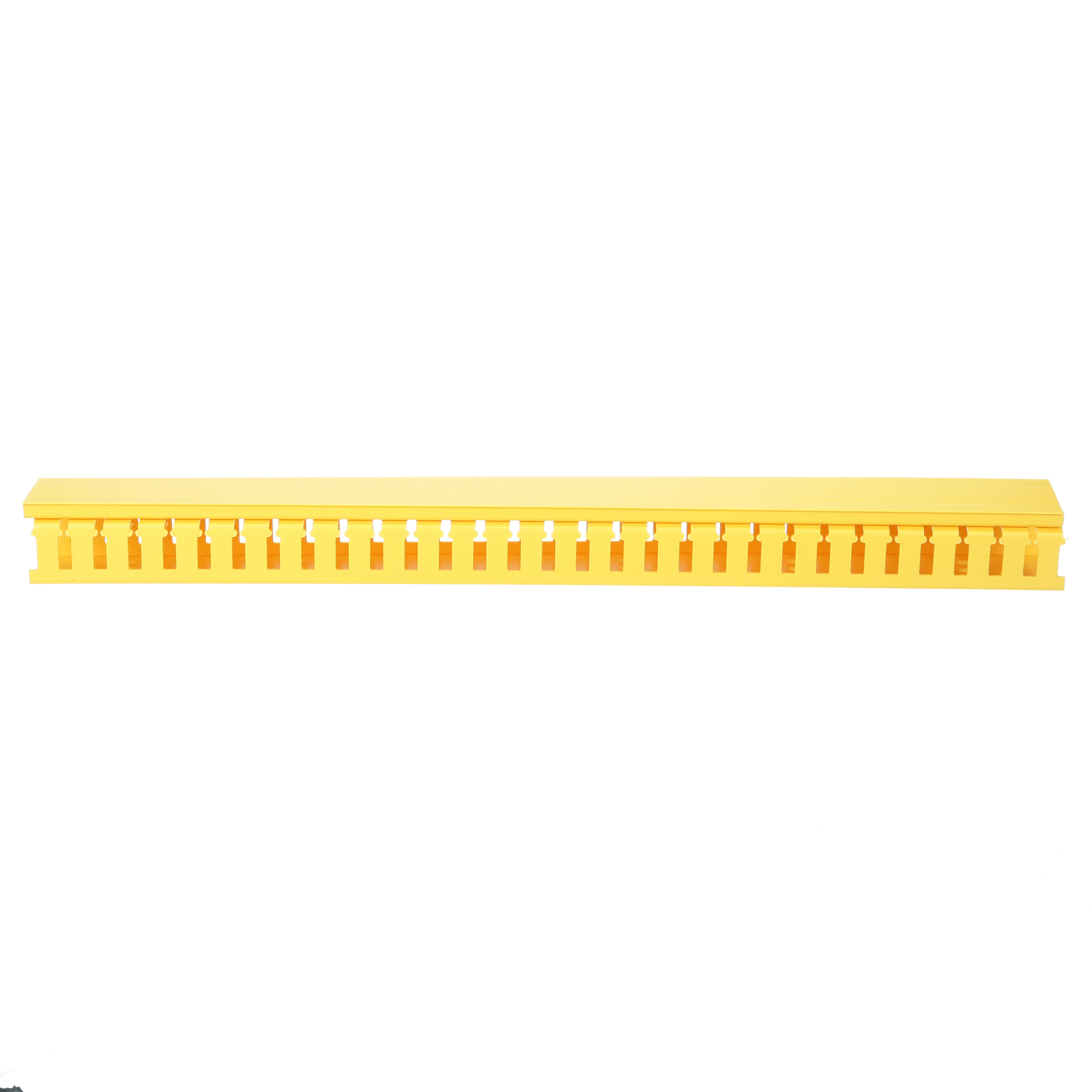 FRHD2KTYL FiberRunner Vertical Cable Manager Spillout Kit, For Use With 2 x 2 in Routing System, 2.17 in W, ABS, Yellow