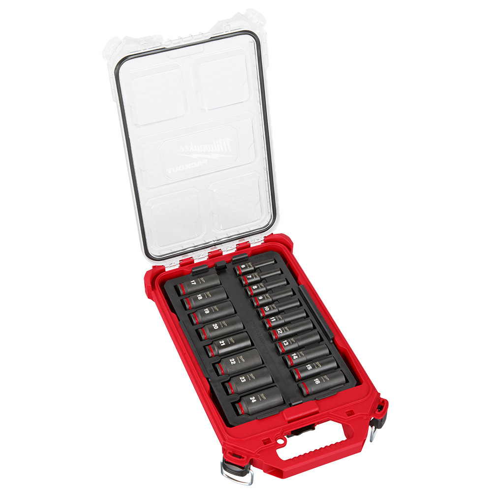 49-66-6801 49-66 Socket Packout Set, 6 Points, 19 Pieces