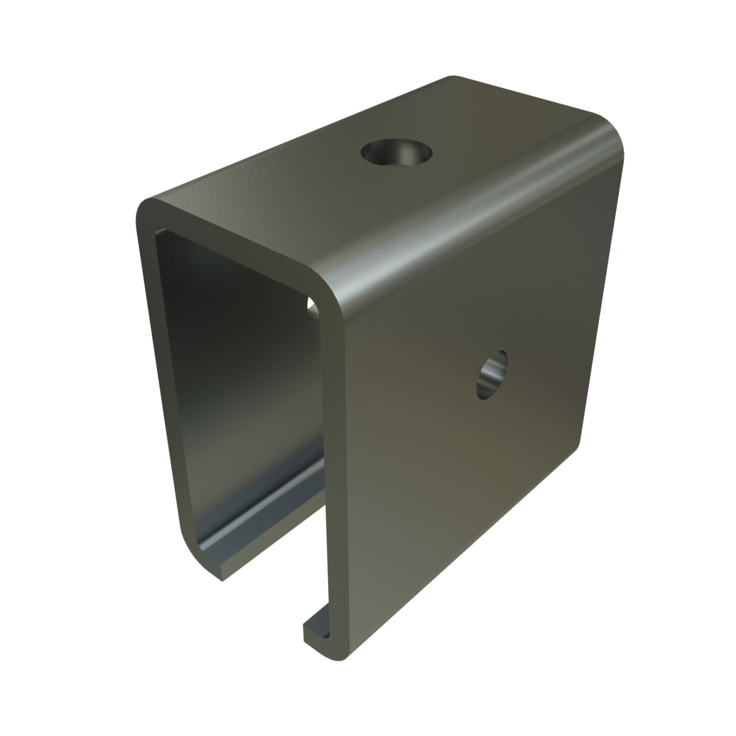 P1834A-EG Channel Trolley Support, 1-5/8 in W x 1/4 in THK, For Use With 1-5/8 in W Series Channel