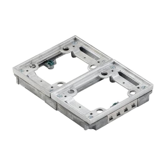 642-P-TACA Steel City Flush Service Tile Activation Kit, For Use With 640 P/740 Series Floor Box, 2-Gang, Aluminum