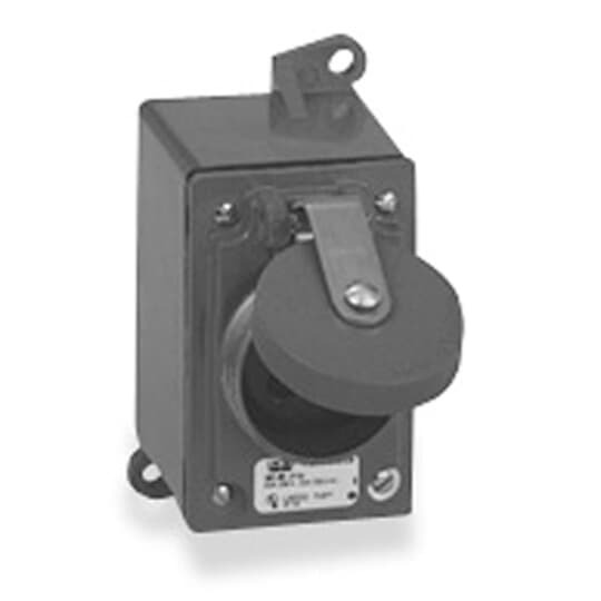 3744-RS Russellstoll Receptacle, 600 VAC, 10 A, 3 Poles, 4 Wires