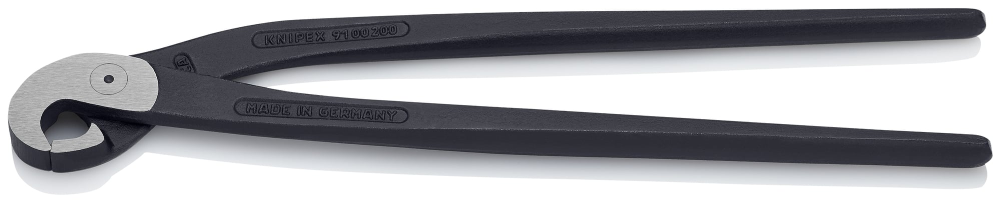 Tile Nibbling Pincers, 8 in., Bare Handles, Polished