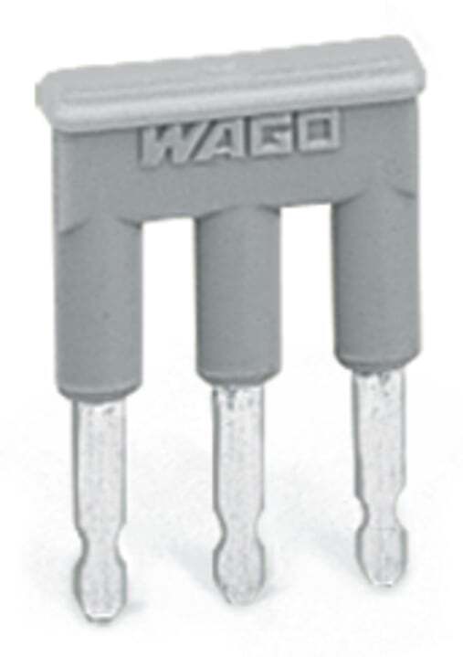 281-483 3-Way Jumper, Polyamide, 0.197 in H x 0.642 in W x 0.811 in D