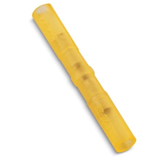 2RZZ Sta-Kon Nylon Insulated Aircraft Splice Connector, 26 to 22 AWG Conductor, 1.22 in L, Copper, Yellow