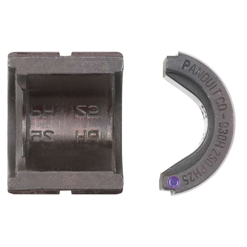 CD-930G-1/0 StructuredGround CD Series Single Style E Crimp Die, 6 to 1/0 AWG