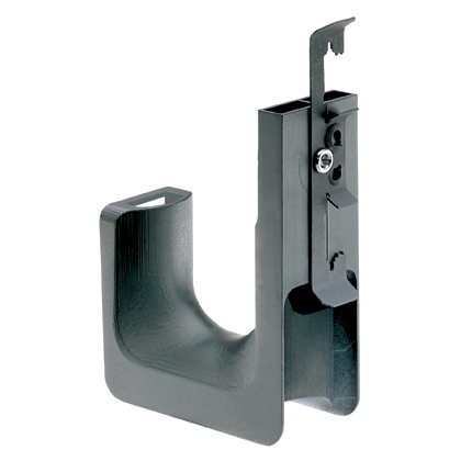 JP75DW-L20 J-Pro StrongHold J-Hook, 10 lb Load, Batwing Mount, Metal/Nylon 6.6