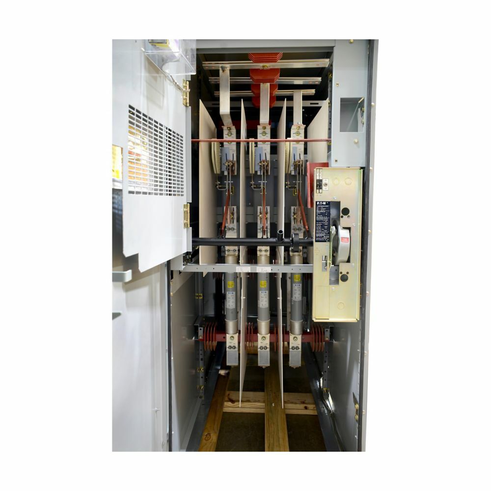 Eaton Bussmann series RBA live part, 15KV BORIC ACID FUSE, 400A, 15.5 kV max., Disconnect mounting, 400A, 15.5 kV max., Disconnect mounting