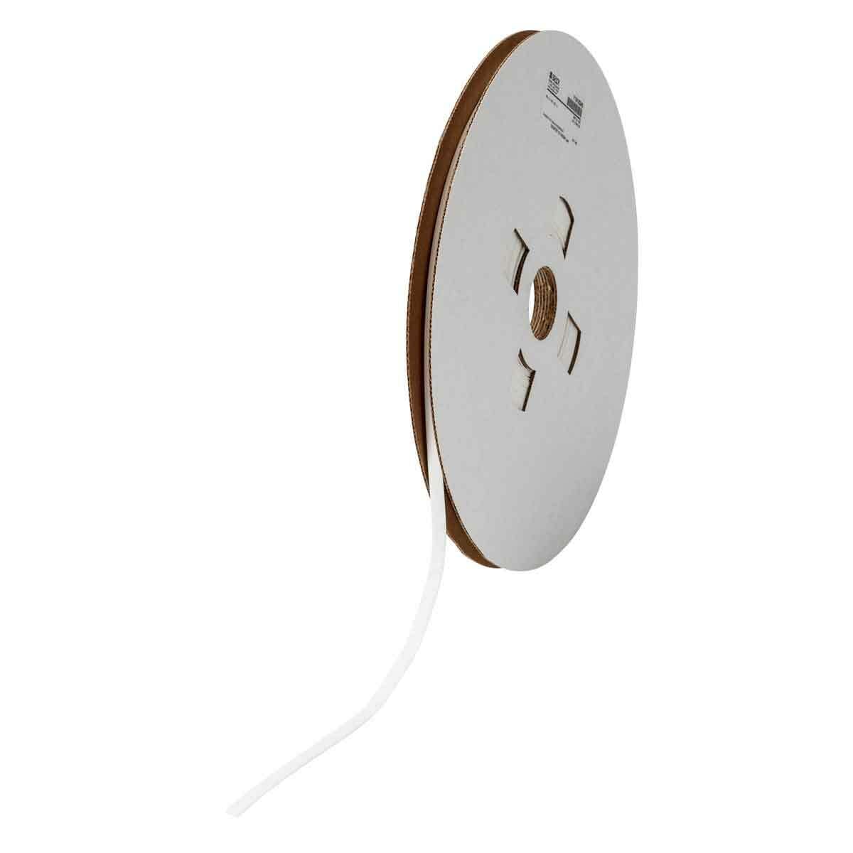 PS-C-187-WT-J PermaSleeve Wire Marker Sleeve, 0.062 to 0.15 in Wire, 200 ft L x 0.335 in W, Polyolefin