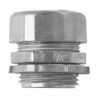Eaton Crouse-Hinds series EMT compression connector, EMT, Straight, Non-insulated, Zinc die cast, Threadless, 3/4"