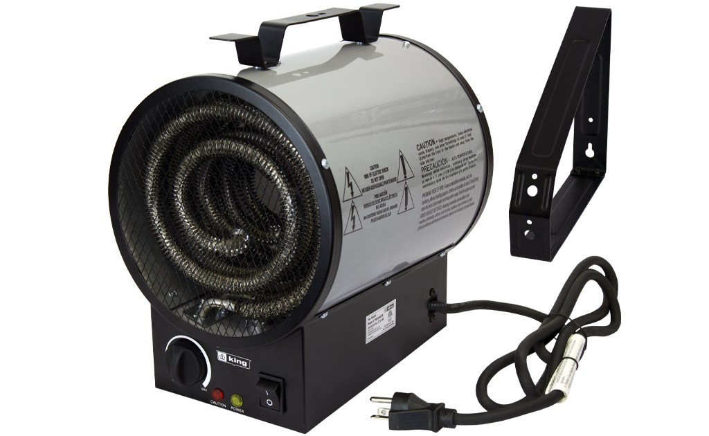 PGH PORTABLE GARAGE 240/208V 4000/3000W W/STAT & BRKT