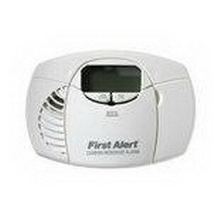 CO410B Carbon Monoxide Detector Alarm, Electrochemical Sensor, (2) 1.5 V DC AA Batteries, Audible Alarm/LED Display, 85 dB